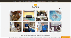 Desktop Screenshot of 3dboden.com